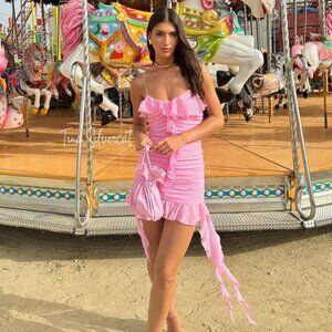 BLOGGER'S FAVE! Zara Pink Mini Dress NWT